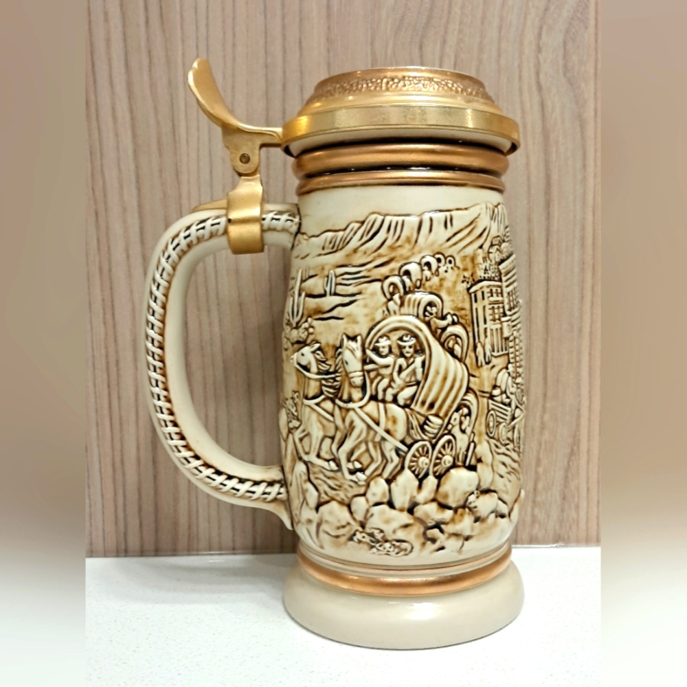 AVON WESTERN ROUND-UP BEER STEIN
